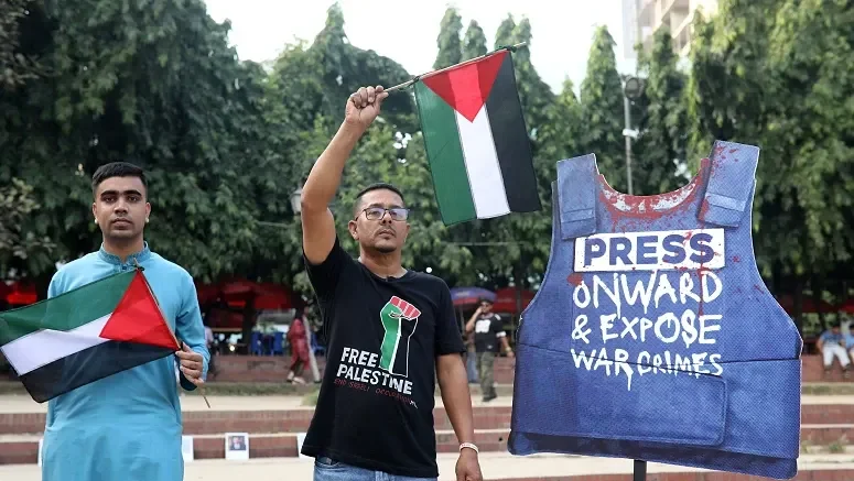 Mortos Cinco Jornalistas Palestinianos