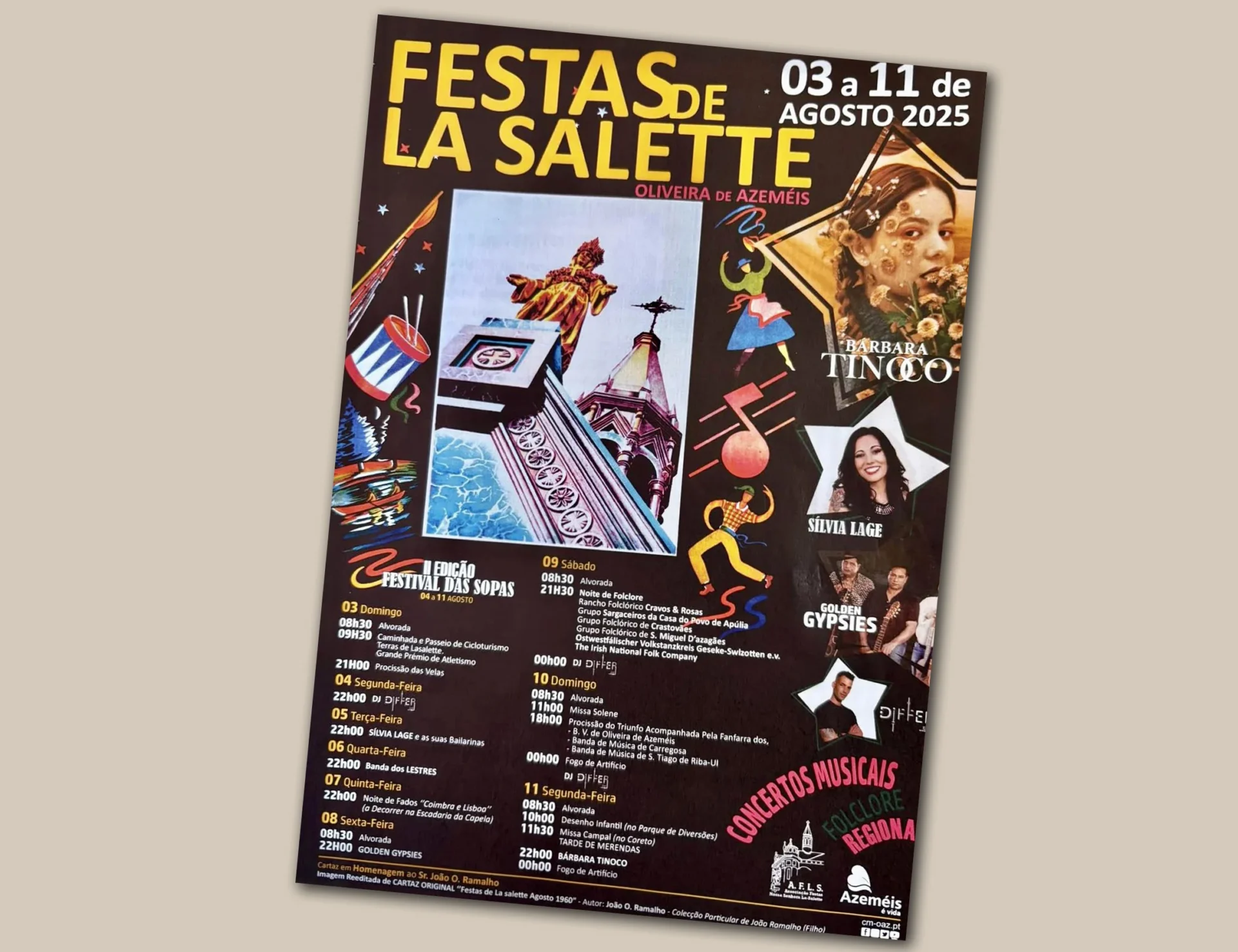 Cartaz Festas La Salette Net