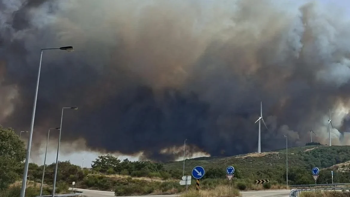 Incendio Castro Daire Meteo