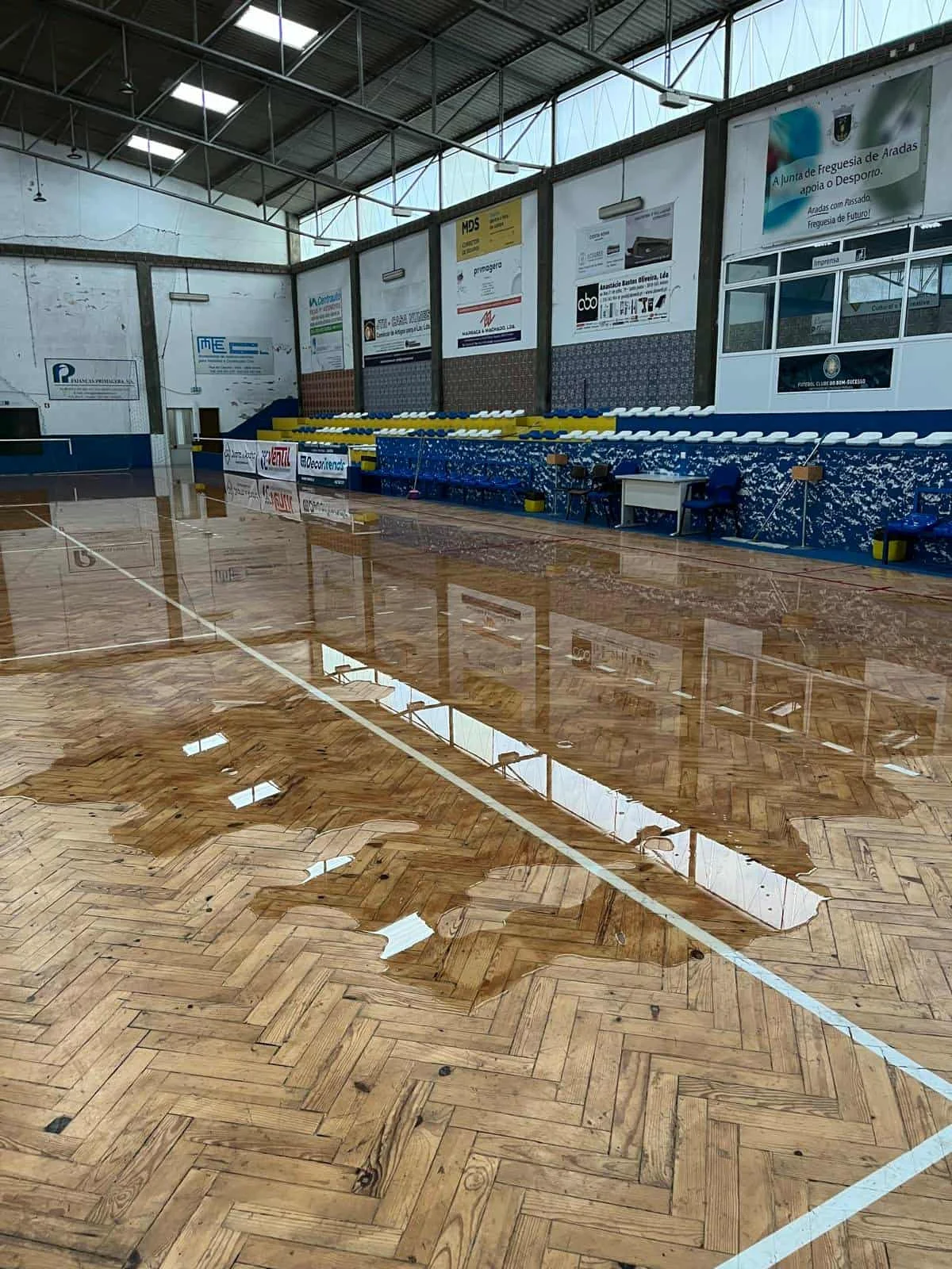 água No Pavilhão