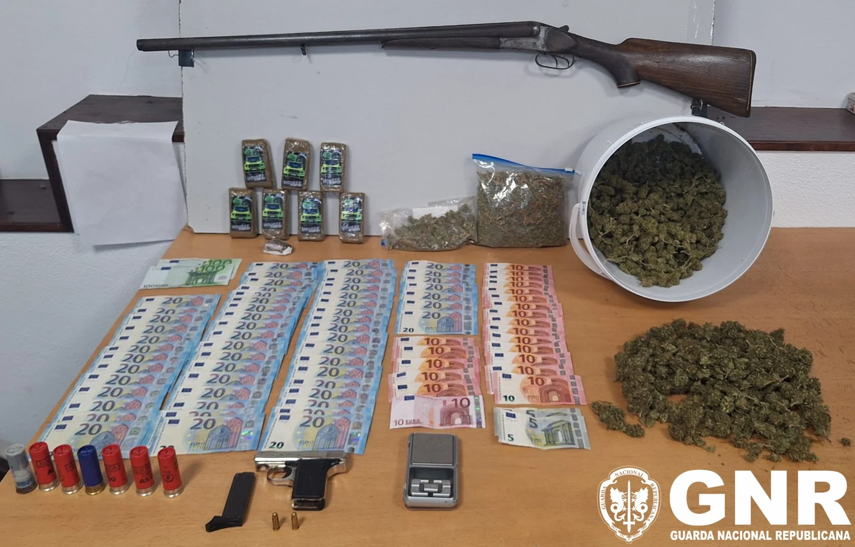 Ilhavo Gnr Detido Trafico Droga