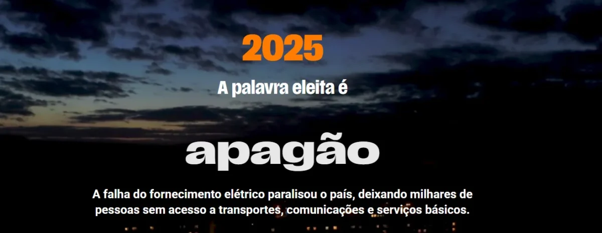 Palavra Do Ano 2025