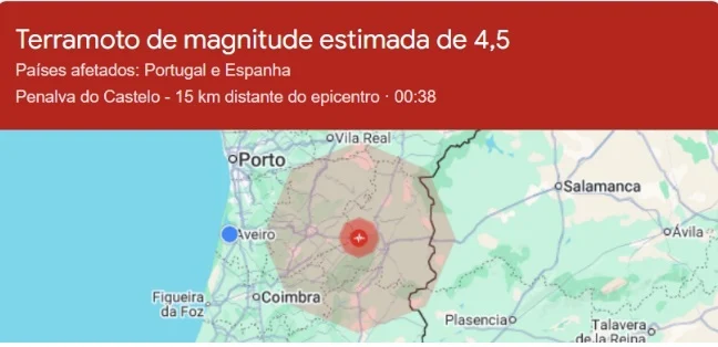 Sismo 13 Dezembro 2025