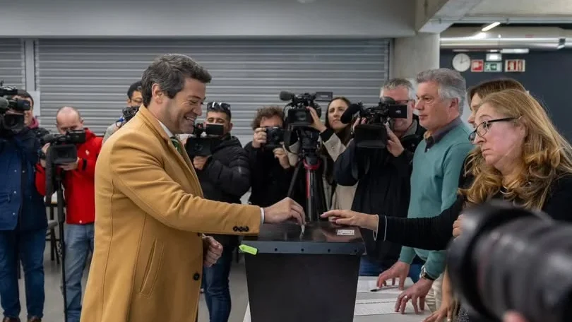 André Ventura A Votar Presidenciais