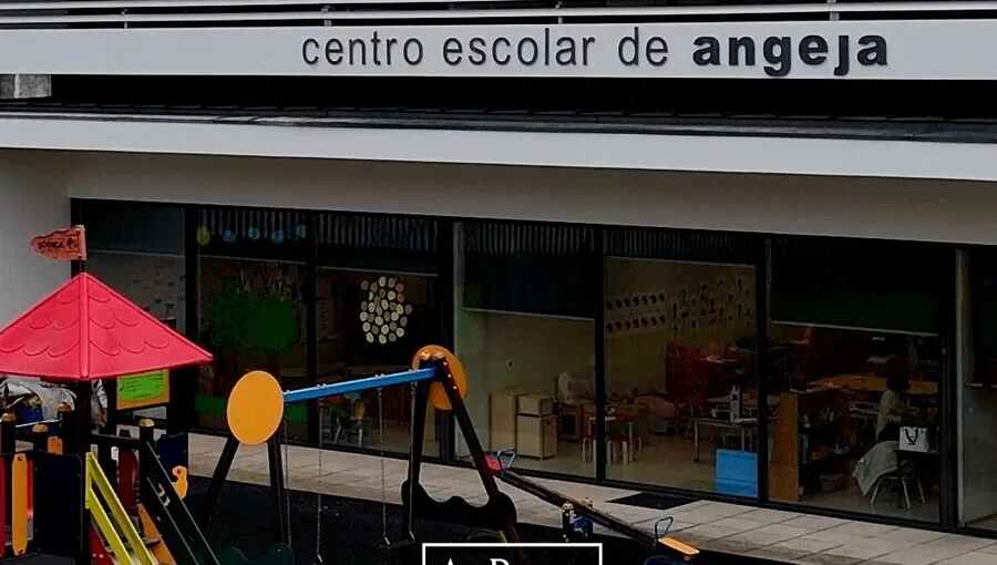 Obras No Centro Escolar De Angeja