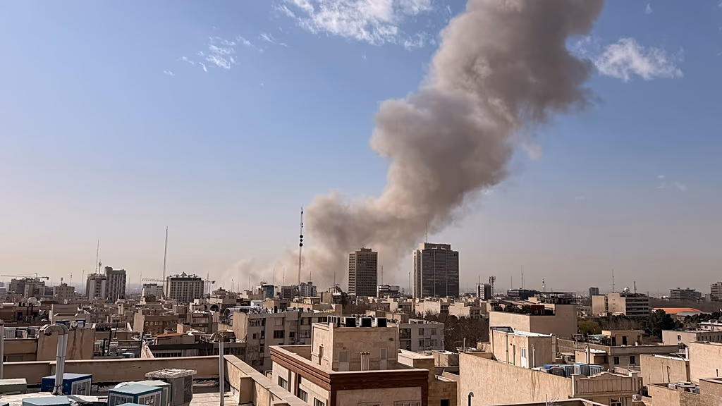 Irão Bombardeamento