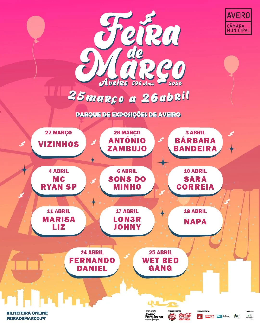Cartaz Feira De Março