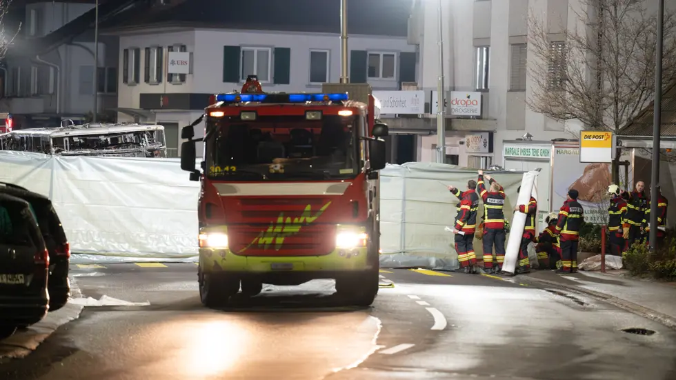 Incêndio Suiça 6 Mortos