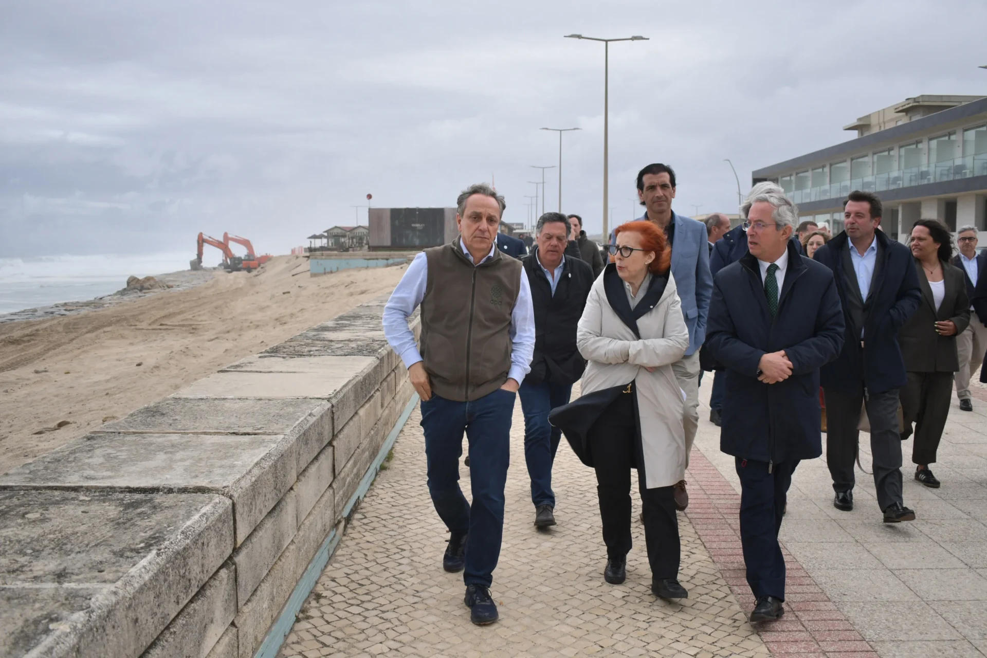 Praia De Ovar Visita Ministra Ambiente