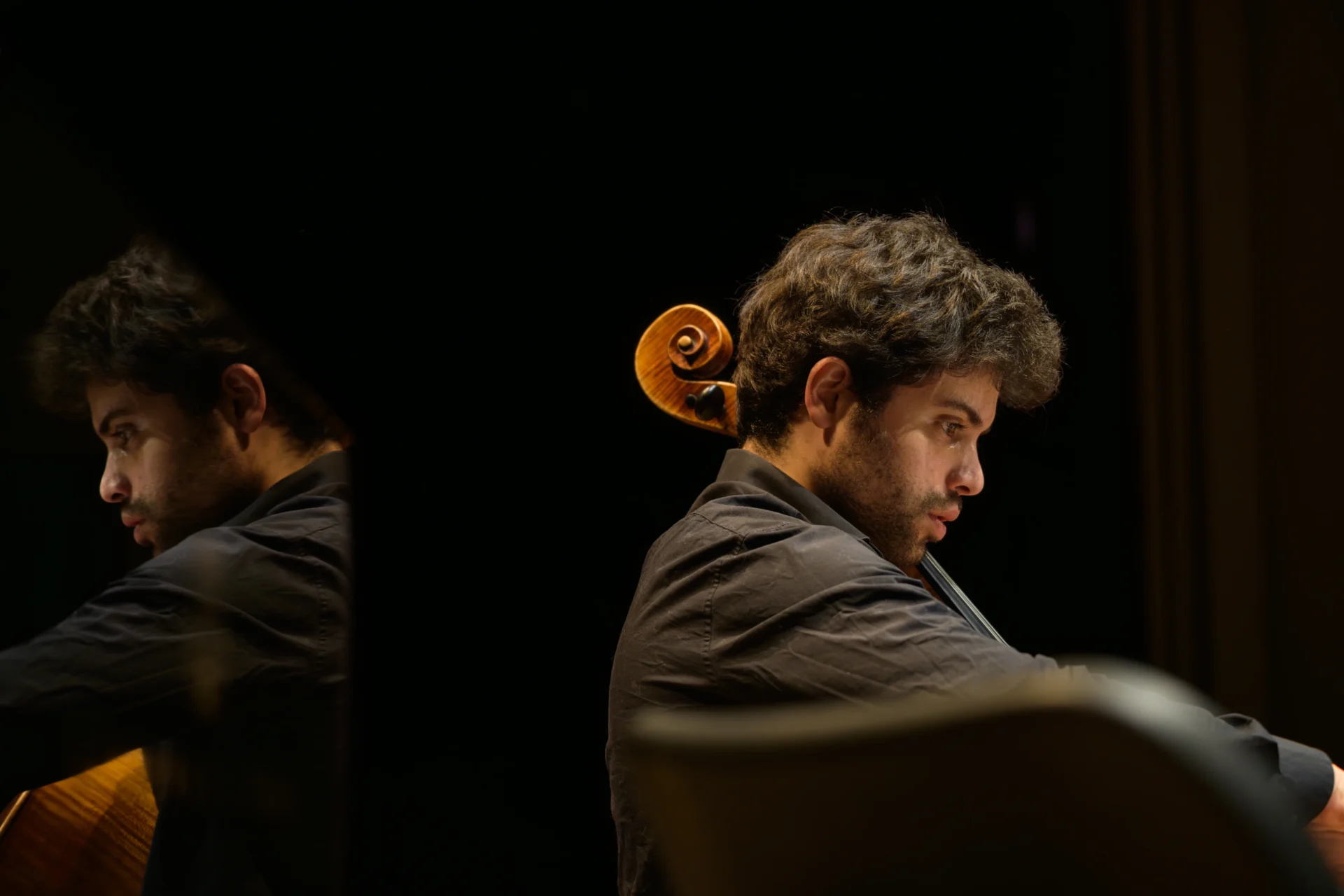 Violoncelista Gonçalo Lélis